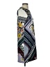 Tory Burch Print Gray Casual Dress Size XS - photo 4