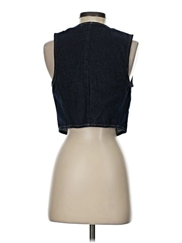 Zara Sleeveless Button-Down Shirt (view 2)
