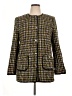 Ann Taylor Tweed Green Coat Size 10 - photo 1