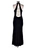 Betsy & Adam 100% Polyester Black Cocktail Dress Size 8 - photo 2