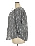 Chaps 100% Cotton Gray 3/4 Sleeve Blouse Size 2X - photo 5