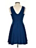 BCBGeneration 100% Recycled Polyester Solid Blue Cocktail Dress Size 2 - photo 2