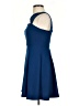 BCBGeneration 100% Recycled Polyester Solid Blue Cocktail Dress Size 2 - photo 5