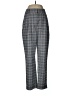 Nordstrom Plaid Checkered-gingham Gray Dress Pants Size 6 - photo 1