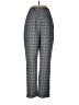Nordstrom Plaid Checkered-gingham Gray Dress Pants Size 6 - photo 2