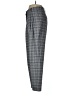 Nordstrom Plaid Checkered-gingham Gray Dress Pants Size 6 - photo 5