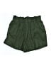IRO 100% Cotton Solid Green Cargo Shorts Size 19 - photo 1