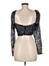 Keepsake Black Long Sleeve Top Size XS - photo 2