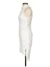 Astr 100% Polyester White Cocktail Dress Size S - photo 5