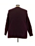 Halogen Burgundy Long Sleeve Top Size 3X - photo 2