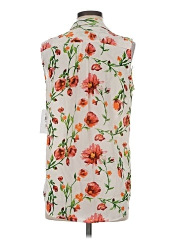 Equipment Sleeveless Silk Top (view 2)