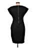 Bar III Solid Black Cocktail Dress Size L - photo 2