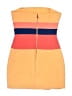 BCBGMAXAZRIA Color Block Orange Cocktail Dress Size 0 - photo 2