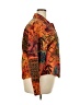 Coldwater Creek 100% Cotton Print Orange Jacket Size 2X - photo 4