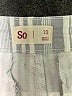 SO Stripes Ivory Shorts Size 13 - photo 3
