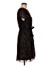 Boden Animal Print Brown Cocktail Dress Size 8 - photo 4