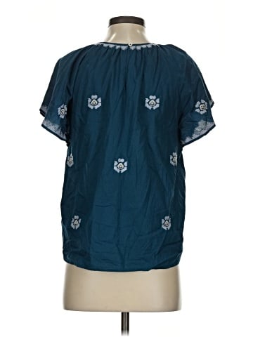 Madewell Embroidered Flutter-Sleeve Top (view 2)