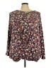 Lane Bryant Floral Black Pullover Sweater Size 22 - 24 Plus - photo 1