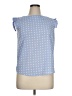 Monteau Blue Sleeveless Blouse Size XL - photo 1