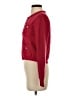 Line & Dot 100% Polyester Red Cardigan Size XS - photo 5