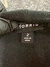 Torrid Black Kimono Size 2X Plus (2) - photo 7