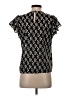 Ann Taylor Black Short Sleeve Blouse Size XS - photo 2