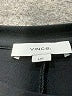 Vince. Solid Black Casual Dress Size L - photo 7