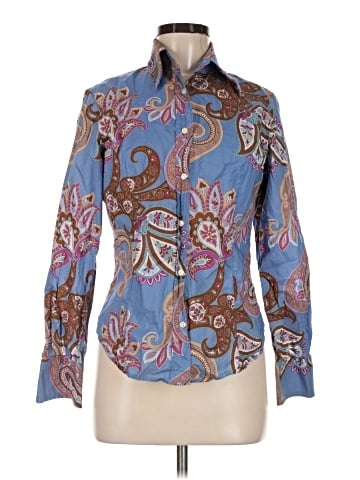ETRO Long Sleeve Button-Down Shirt (view 1)