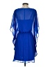 Express Solid Blue Cocktail Dress Size S - photo 2
