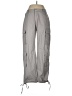 Unbranded 100% Viscose Gray Cargo Pants Size L - photo 1