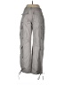 Unbranded 100% Viscose Gray Cargo Pants Size L - photo 2