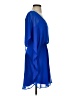 Express Solid Blue Cocktail Dress Size S - photo 4