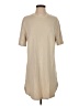 Assorted Brands Solid Tan Casual Dress Size S - photo 1