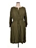 Mossimo Solid Green Casual Dress Size XL - photo 1