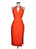 Topshop Color Block Orange Cocktail Dress Size 6 - photo 1