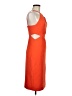 Topshop Color Block Orange Cocktail Dress Size 6 - photo 4