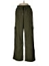 Unbranded 100% Polyester Green Cargo Pants Size M - photo 1