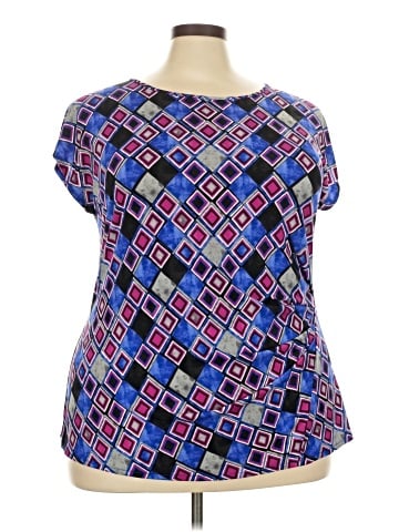 Lane Bryant Short Sleeve Blouse (view 1)