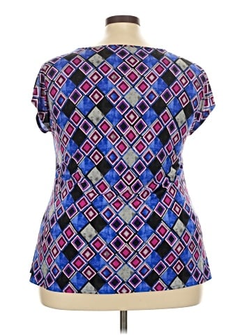 Lane Bryant Short Sleeve Blouse (view 2)