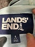 Lands' End Solid Blue Raincoat Size S - photo 6