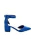 Dream Pairs Blue Heels Size 5 - photo 1