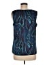 Dana Buchman 100% Polyester Teal Sleeveless Blouse Size M - photo 2