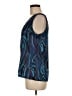 Dana Buchman 100% Polyester Teal Sleeveless Blouse Size M - photo 5