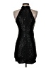Unbranded 100% Polyester Black Cocktail Dress Size XS - photo 2
