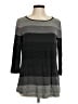 Three Dots Black 3/4 Sleeve Top Size M - photo 1