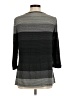Three Dots Black 3/4 Sleeve Top Size M - photo 2
