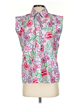 Crown & Ivy Sleeveless Button-Down Shirt (view 1)