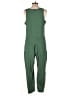 Athleta Solid Green Jumpsuit Size 12 - photo 2
