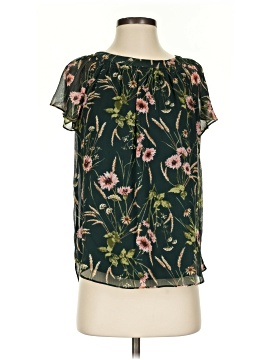 Lc Lauren Conrad Short Sleeve Blouse