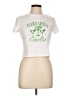 Shein White Short Sleeve T-Shirt Size L - photo 1